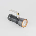 Factory wholesale DC rechargeable 18650 Ni-Mh battery operated zoomable LED aluminum alloy hand lights