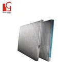 Kitchen smoke baffle aluminum range cooker hood carbon filter