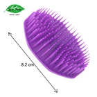 2PC Plastic Shampoo Scalp Shower Body Washing Hair Massage Massager Brush Comb