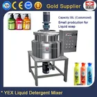 Factory mini bar soap liquid making mixing machine for sale