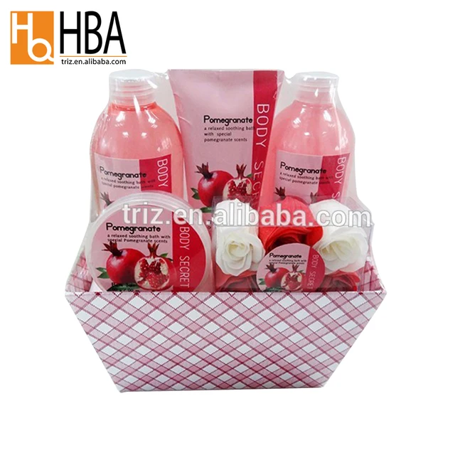 natural fragrance bath gift sets wholesale antibacterial body