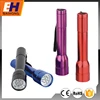 Classical 12 LED Aluminium Flashlight, Powered by 2xC Battery, Function of ON/OFF, For any Inside and Outside Using