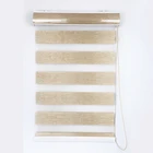 Portable window shade day and night roller blind for living room