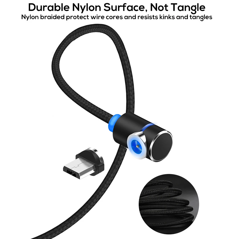 Promotional price durable OEM magnetic 3 in 1 micro type-c usb charging cable - ANKUX.COM