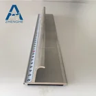 china products custom extruded industrial aluminium ruler profiles
