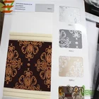 Home Decor Window Zebra Roller blinds with pleats