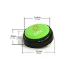 OEM Plastic Battery Play Back Small Electronic Recordable Sound Button 3v Buzzer