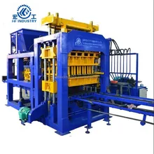 automatic cement brick making machine in india price QT10-15 cement sand hollow block machines for sale