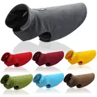 Reversible Design Warm Winter Dog Coats Fleece Pet Clothes Dog Vest.