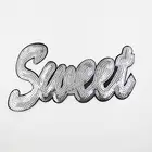 custom iron on sequin embroidery patches for clothes with low price
