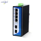 Ethernet Switch Optical Switch Gigabit POE 2 SFP 4 Ethernet Ports Fiber Optic Switch Extender For Ip Camera