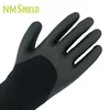 NMSHIELD black pvc foam glove pvc coated gloves handjob winter