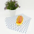 Wood Pulp Packaging Paper Wrapping Sandwich Food Packaging Paper Printed Grease Proof Food Wrapping Paper
