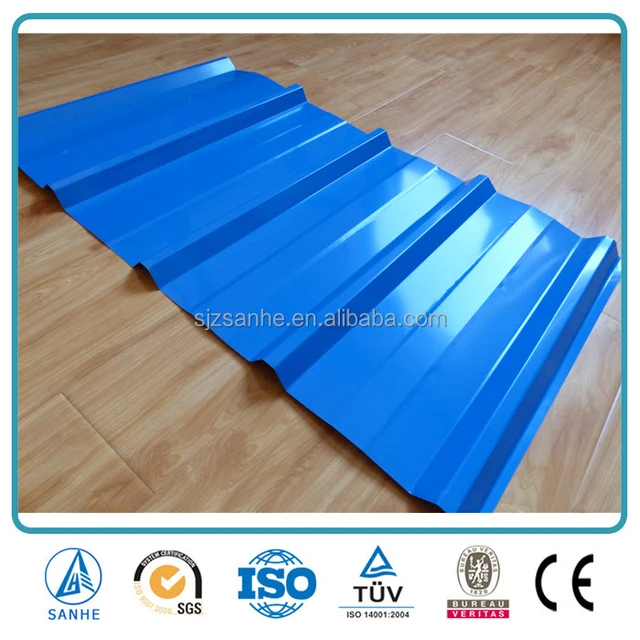 zinc color coated corrugated roof sheet corrugated steel plate