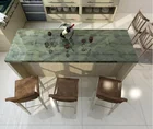Elegant Green marble, Luxury Verde Marble dining table, cut-to-size tiles, slabs