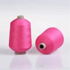 High quality 100% polyester hank dyed stretch yarn for sock knitting