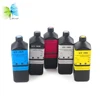 1L best price UV ink for Epson TX800 XP600 V540 print head uv printing ink, BK C M Y White Varnish