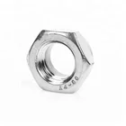 Nuts Lock Nut Hexagon Nylon Insert Lock Nuts ISO10511 Hexagon Nylon Insert Thin Nuts Lock Nut