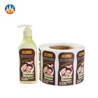 Printed silver hot stamp hair colour shampoo private label