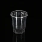 200ml PET transparent plastic cold beverage cup disposable with lid