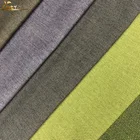 100% Polyester linen look dubai linen curtain fabric