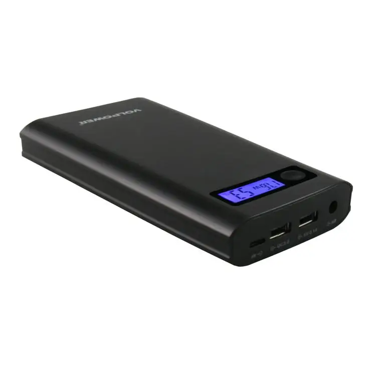Hot sell 9v 12v 16v 19v 24V Multi function laptop power bank P76 portable power charger dual USB QC3.0 80w - ANKUX.COM