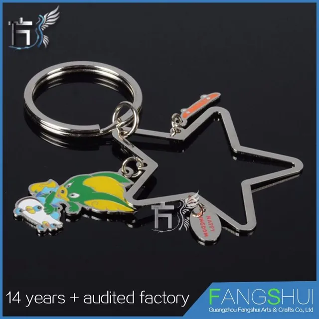wholesale popular top quality 30mm key chain split ring