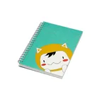 Cartoon printing Hard cover customized size Spiral Bound College Ruled journal Notebook