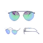 2018 Custom gold interchangeable female sunglasses for women