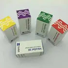 Free design eco-friendly colorful printing steroid paper box packaging 10ml vials boxes for sterile multiuse