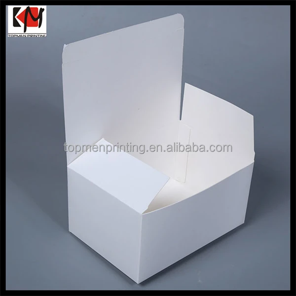 wholesale white paper gift packaging box