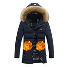 Winter Outdoor Men Battery Rechargeable Heated Coat