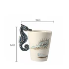 High Quality plastic Full Decaled New Bone China Coffee Mug