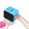uk to eu all in one multi-nation plug world wide international universal travel power adapters with 4 usb port charger