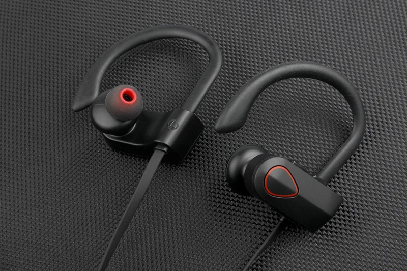 Amazon hot sale bluetooth 4.1 CSR True Stereo Deep bass Ear-Hook sports bluetooth headphone for 8hours working - ANKUX.COM