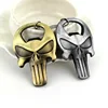 Punisher skeleton key chain bottle opener key ring metal key chain Halloween small gifts