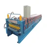 Double layer Roll Forming Machine rollformers metal roofing Corrugated steel sheet wall panel tile make machine