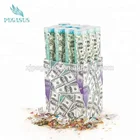 compressed air party confetti cannon money dollar decoration party popper