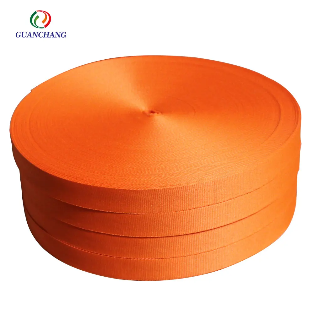 sublimation printed webbing ribbon roll material polyester/nylon
