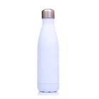 Stainless Steel Water Bottle 500ml/750ml Hot And Cold Cola Shaped Stainless Steel Water Bottle Matt With Rubber Painting