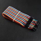 Custom dupont 30cm flexible breadboard male jumper wire