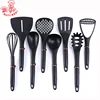 YQ011 high quality 7 pcs PP handle ABS support frame heat resistant non-stick kitchenware