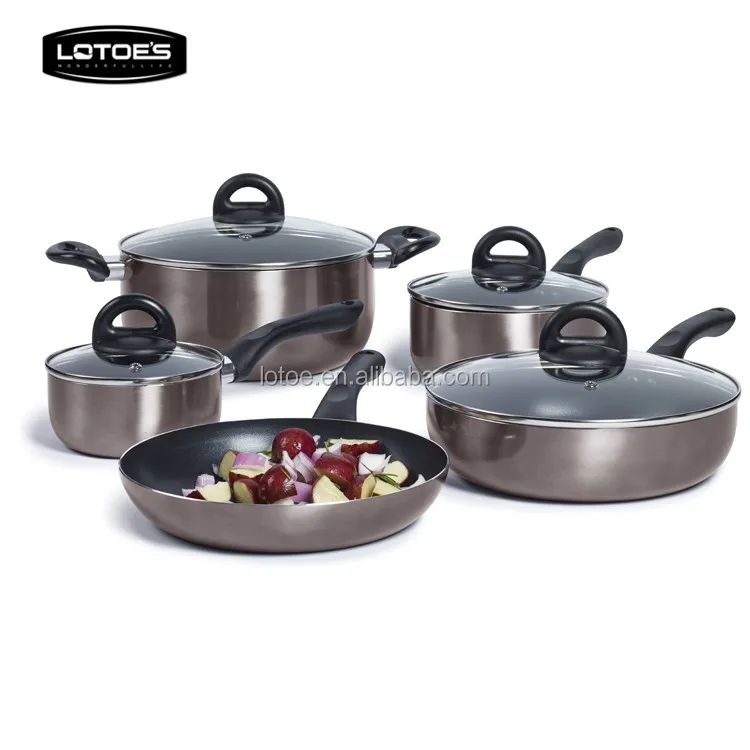 Buy Wholesale China Cookware Set 8pcs Granite Nonstick, Pots And