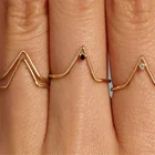 Jewelry Gemstone Ring Ring 925 Sterling Silver Jewelry Dainty Mini Triangle Single Gemstone Ring