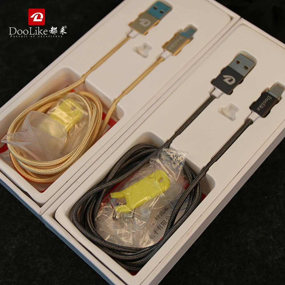New 3 in 1 nylon Braided USB Type C magnetic usb cable,magnetic charging cable for iPhone samsung