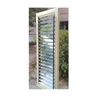 Remote Control Aluminum Window louver Frame with Electric Switch
