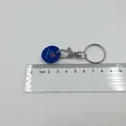 Coin Holder Keychain Key Custom Free Giveaway Grocery Coin Key Chain