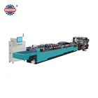 Zipper Bag Self-stand Bag Three Side Sealing Plastic Bag Making Machine