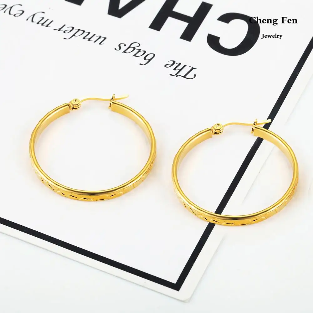 Designer Hoop Earrings 2.5 -Silver-Plated (12 PAIRS)