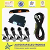 Flat fitting parking sensor for front bumper